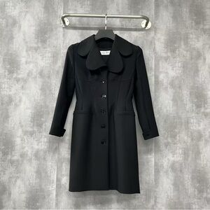 Authentic Dior Black Long Sleeve Coat
